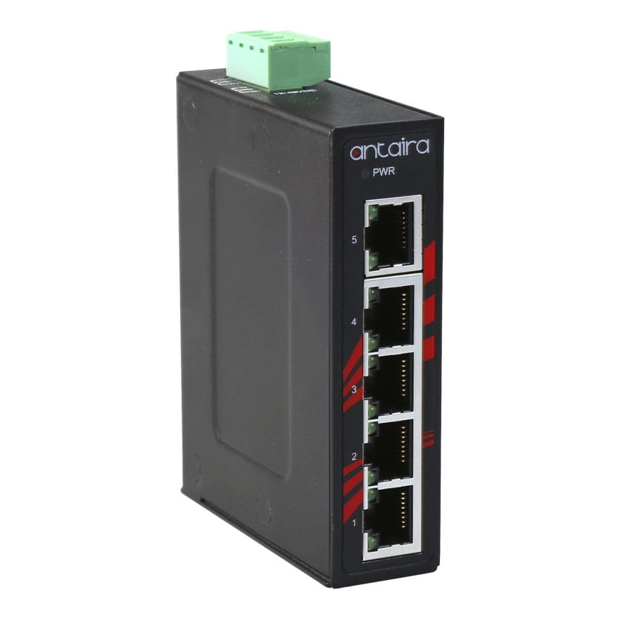 Switch Ethernet Non Gestibile LNX C500 T Antaira Technologies 8