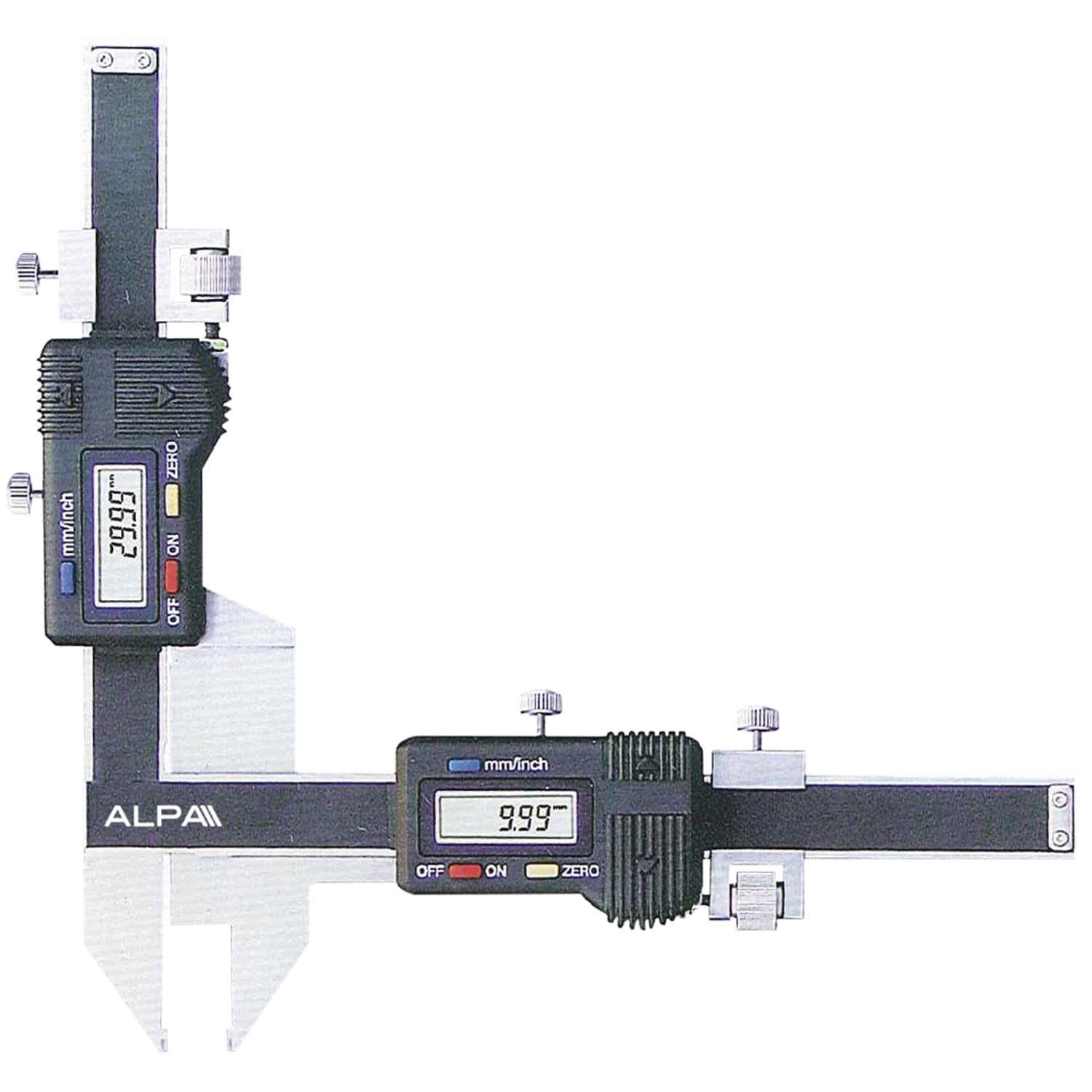 Calibro A Corsoio Digitale Aa Series Alpa Metrology In Acciaio