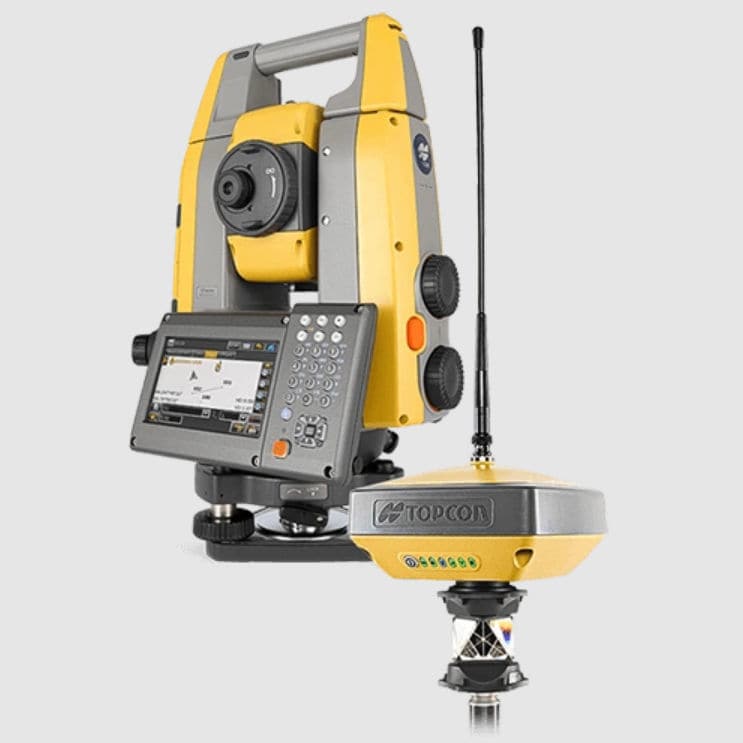 Stazione Totale Con Prisma Topcon Positioning Systems Robotizzata