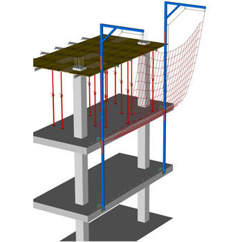 Rete Di Sicurezza Anticaduta Per Cantiere Dacame S L