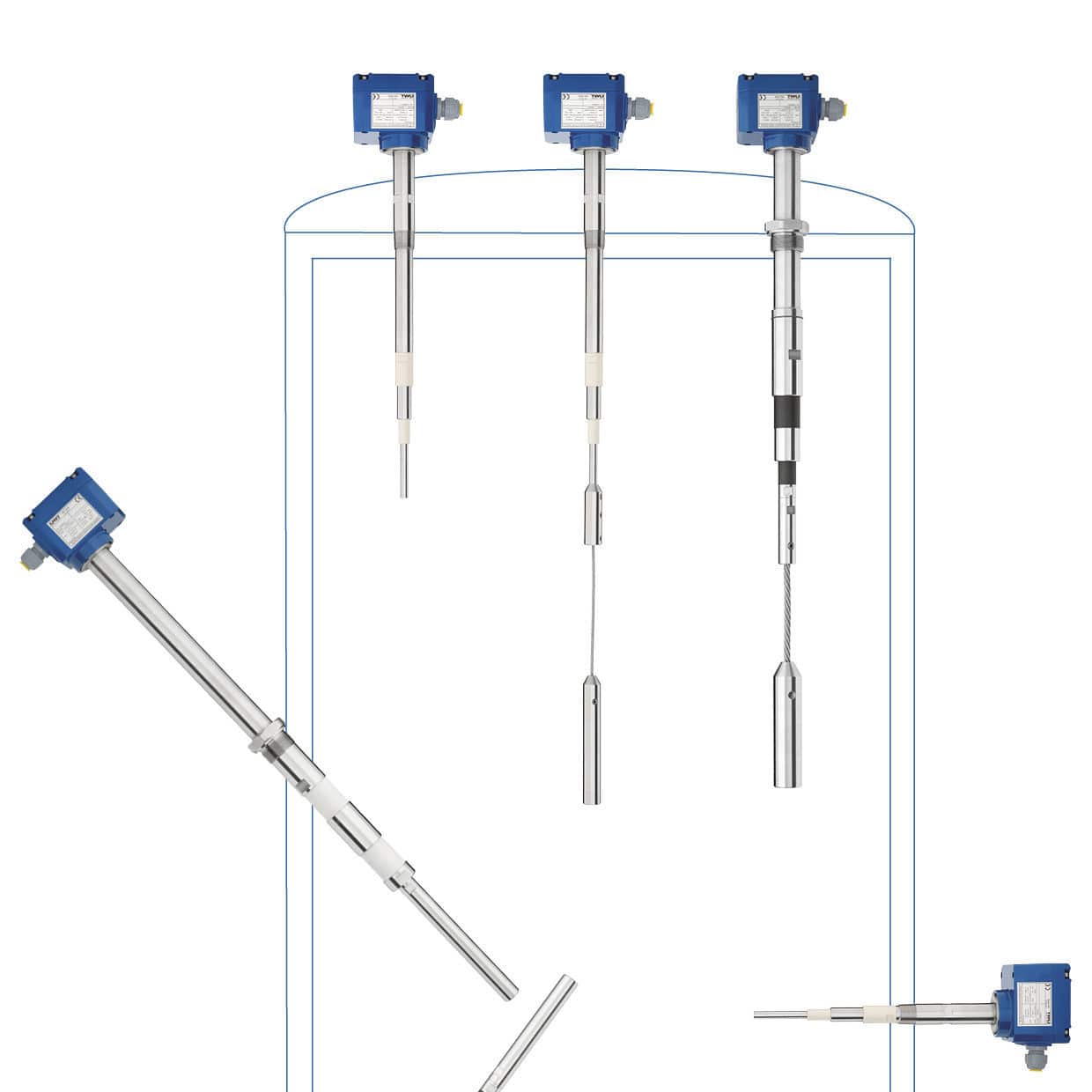 Sensore Di Livello Capacitivo RFnivo 3100 UWT GmbH Per Liquidi