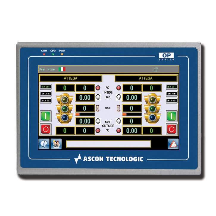 Pannello Operatore Con Touch Screen OPMT 8090XE ASCON TECNOLOGIC