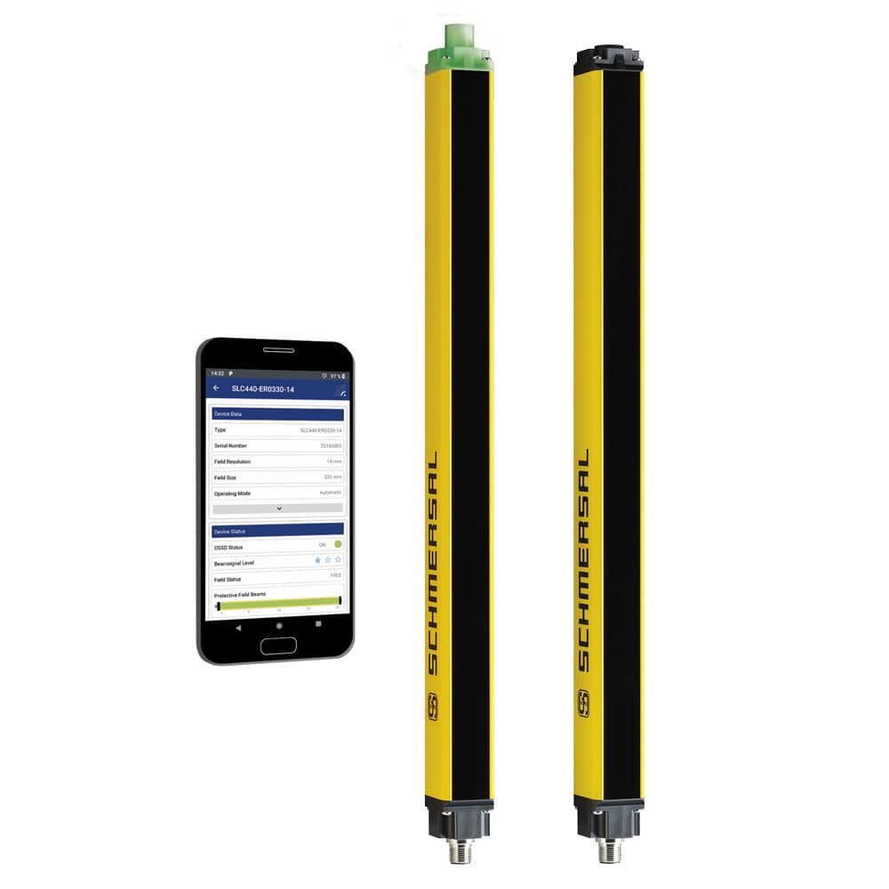 Sistema A Fotocellula Di Sicurezza SLC 440 SCHMERSAL Bluetooth