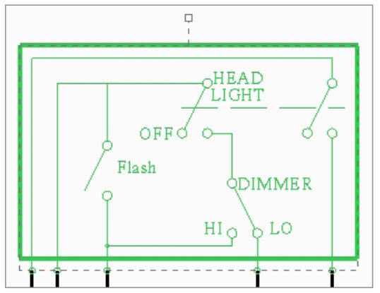 Schema elettrico ptc