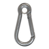 Moschettone con blocco / in acciaio inox...