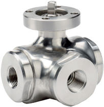 Valvola a sfera / a leva / in acciaio inox...