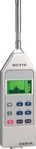 fonometro analizzatore in tempo reale con acquisizione di dati 31.5 Hz - 16 kHz, 23 - 137 dBA | SC310  CESVA