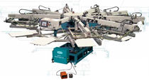 macchina per serigrafia a 9 colori automatica Econo-Tex&trade; series A.W.T. World Trade Inc.