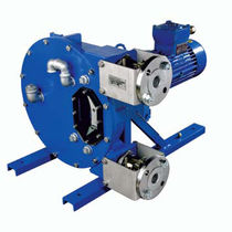 pompa peristaltica per fluidi viscosi/corrosivi/abrasivi/ad alta purezza max. 76 m&sup3;/h | Abaque series MOUVEX