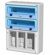 quadro per distribuzione elettrica stagna (vuoto) 6 - 40, IP65 | INDUBOX Series Portalamparas y Accesorios SOLERA S.A.