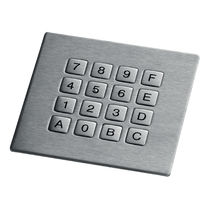 tastiera numerica DGI.16Q12.F DIGI-Inox&reg;, IP65, backlite Grafossteel