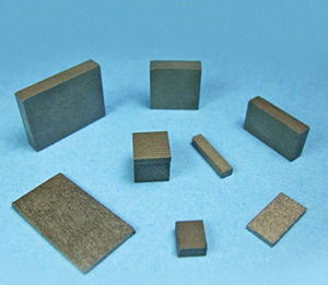 magnete permanente in SmCo / rettangolare / anisotropo
