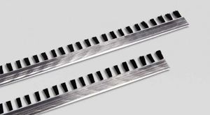 spazzola a listello / di pulizia / in alluminio / per macchina utensile