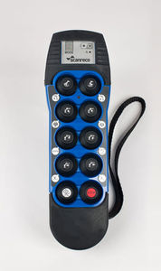telecomando radio / a 10 pulsanti / con interruttore per arresto di emergenza / IP65