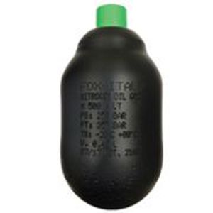 accumulatore a membrana / per olio minerale / per fluidi non aggressivi / non riparabile