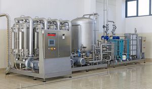 filtro per liquidi alimentari e bevande / a membrana / per vino / in ceramica