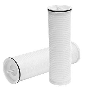 cartuccia filtrante ad acqua / per filtrazione fine / in polipropilene / plissé