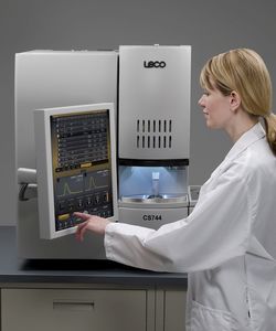analizzatore di zolfo / di carbonio / di combustione / benchtop