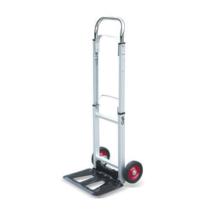 carrello a mano a serramanico / per il trasporto / per corsie strette / in alluminio