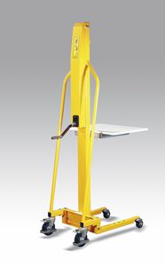 accatastatore manuale / a timone con guida da terra / ad argano