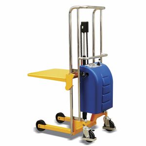 accatastatore semielettrico / a timone con guida da terra / con piattaforma