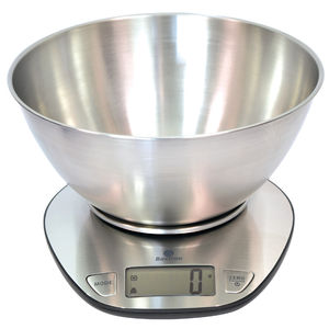 bilancia benchtop / con display LCD / con vassoio in acciaio inossidabile / con batteria