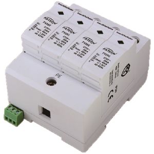 limitatore di sovratensione di tipo 2 / AC / trifase / su guida DIN