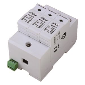 limitatore di sovratensione di tipo 2 / su guida DIN / DC / per impianto fotovoltaico
