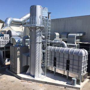 sistema di ossidazione termico / rigenerativo / per riduzione COV / per riduzione di Nox