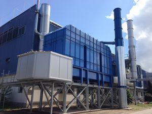 sistema di ossidazione termico / rigenerativo / per riduzione COV / per riduzione di Nox