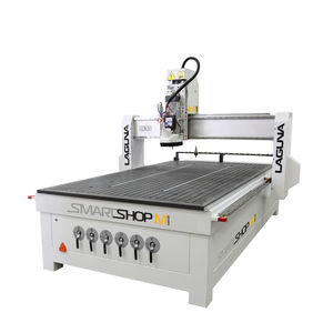 contornatrice CNC / 3 assi / a mandrino / con aspirazione