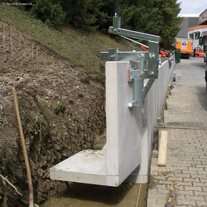 pinza per sollevamento di pietre / per muro ad L / verticale