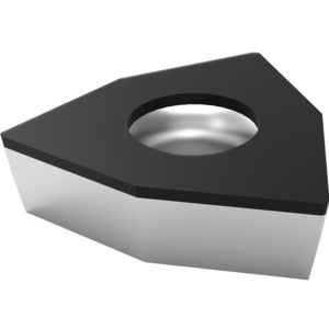 inserto con riporto completo di PCD / rettangolare / arrotondato / per legno
