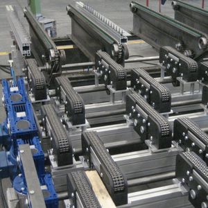 convogliatore a catena / di distribuzione / per movimentazione / da trasporto