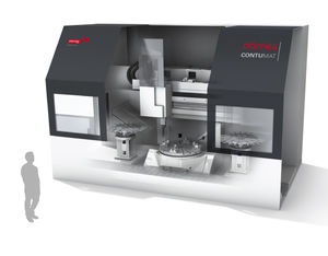 tornio CNC / verticale / 3 assi / rigido