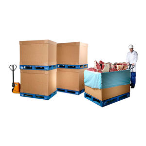 cassa-pallet in cartone / da trasporto / di stoccaggio / per applicazioni alimentari