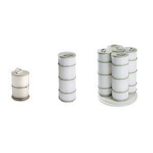 cartuccia filtrante ad acqua / a olio / per prodotti chimici / per filtrazione fine