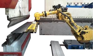 cella robotizzata di piegamento