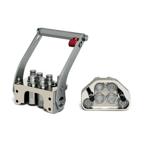 raccordo multi-connessione / ad avvitamento / rapido / dritto