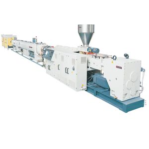linea di estrusione per tubi / per PVC / di tubi a spirale / per tubi di drenaggio