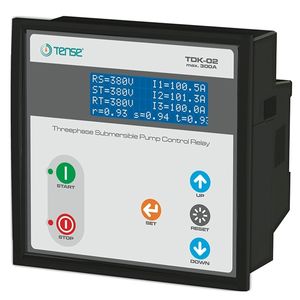relè di controllo trifase / digitale / per montaggio su pannello / per motore elettrico