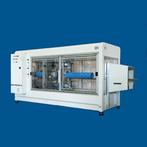 segatrice circolare / per PVC / per tubi / per linea di estrusione