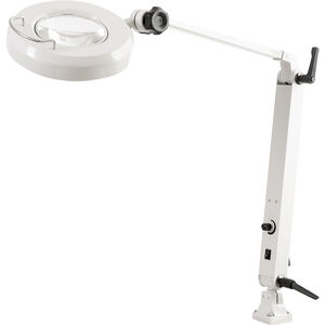 lente di ingrandimento con lampada a LED / su braccio articolato / di ispezione