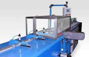 macchina per l'inserimento per coppiglie / semiautomatica / per avvolgibili in aluminio / per avvolgibili in PVC