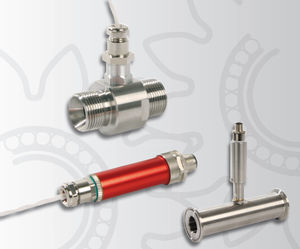 misuratore di portata a turbina / per acqua / ad inserimento / in alluminio