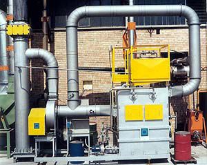 lavatore di gas Venturi / a estrazione umida / chimico