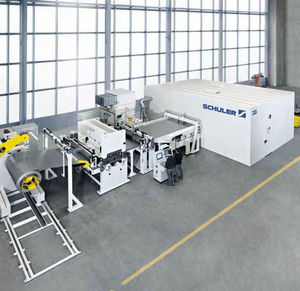 linea di taglio laser / per alluminio / per acciaio / automatica