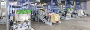 apriballe automatico / pesatrice / per l'industria tessile