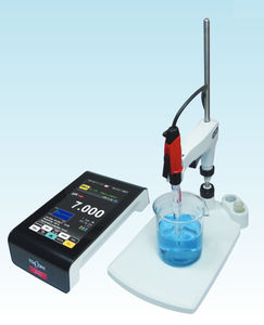 pHmetro portatile / da laboratorio / con display LCD