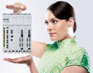 azionamento AC monofase / con scatola / PLC / compatto